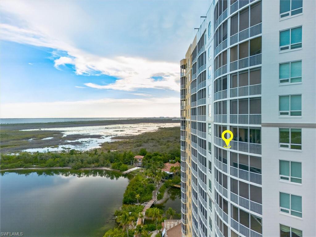 Aerial showing condo lanai