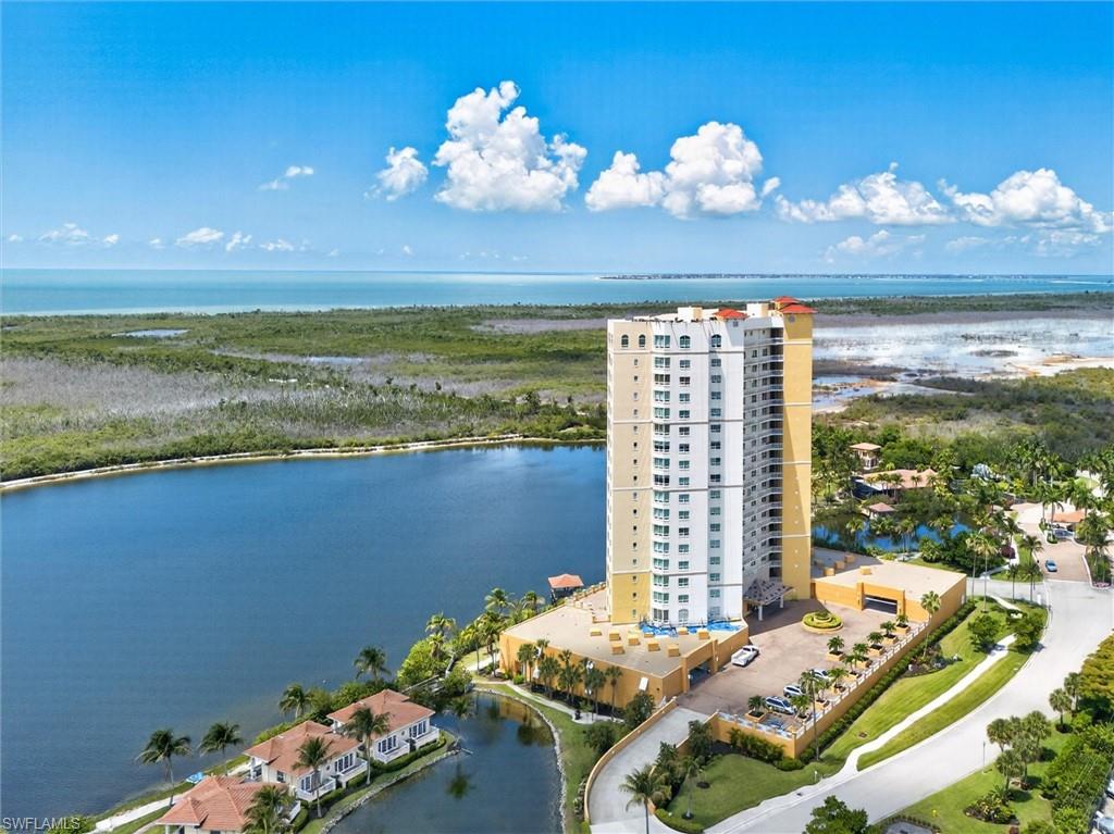 Aerial looking SW to Sanibel