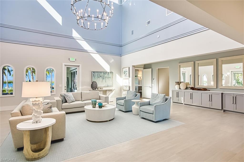 Clubhouse gathering area