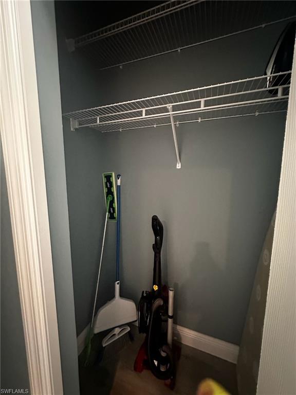 View of closet