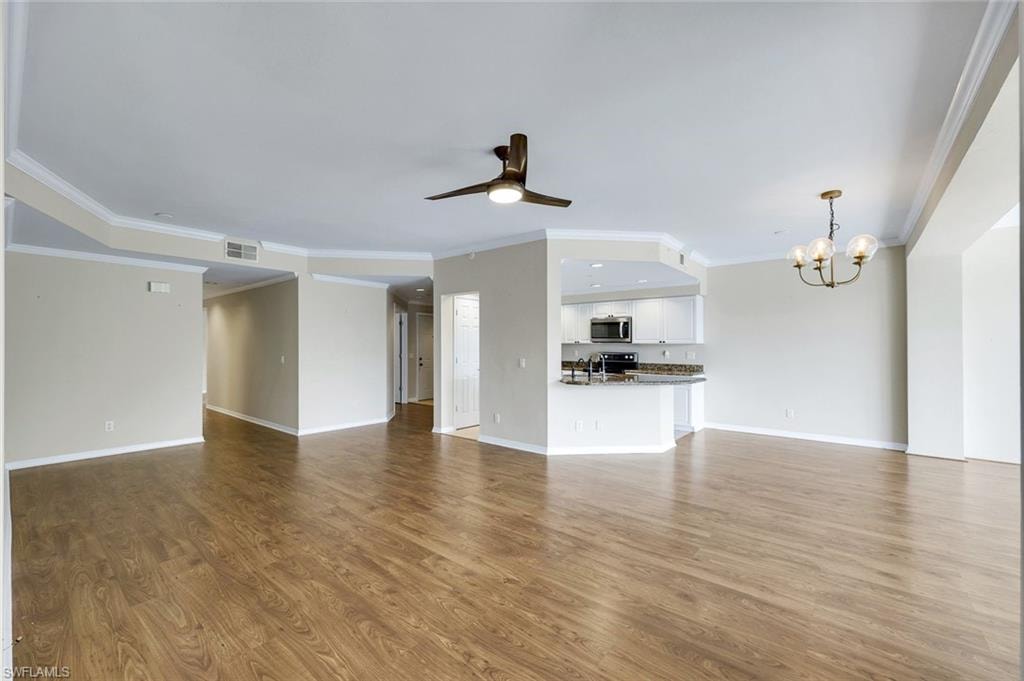 Open Concept Living & Dining Area