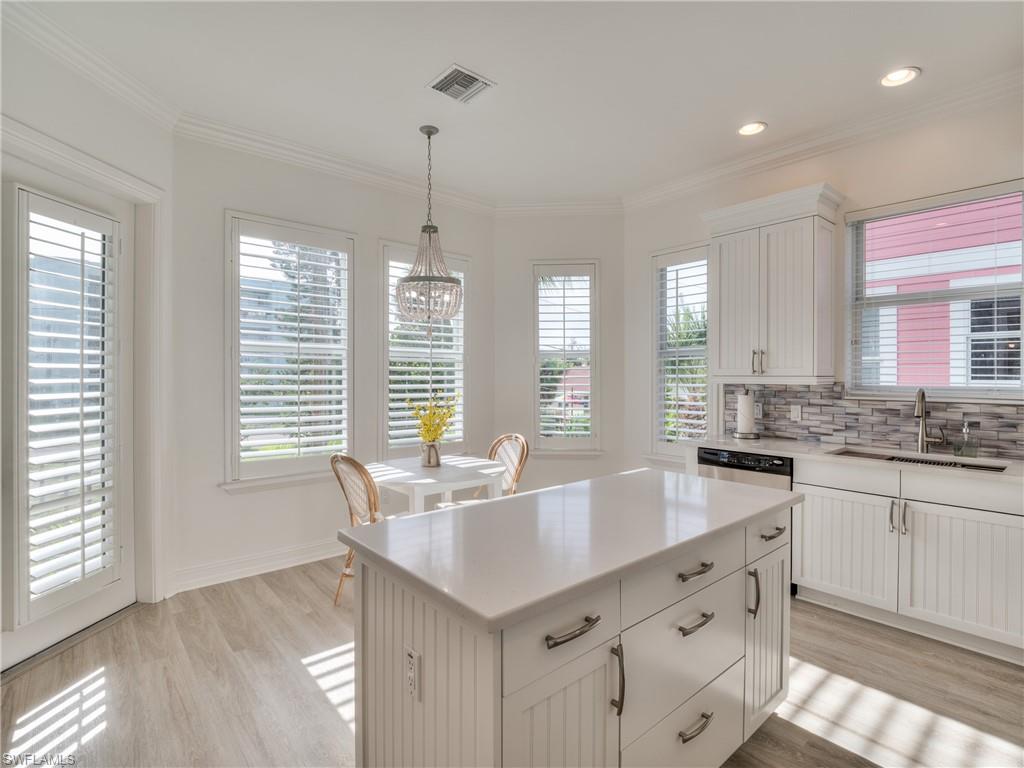 Custom cabinetry, walk-in pantry