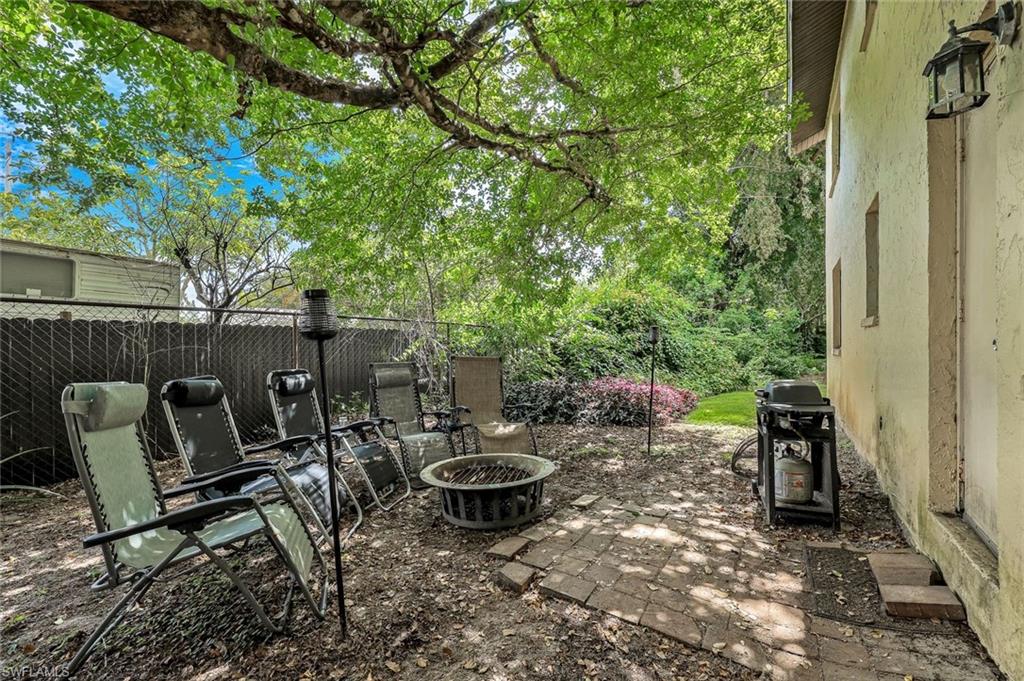 Additional outdoor space makes for perfect entertaining!