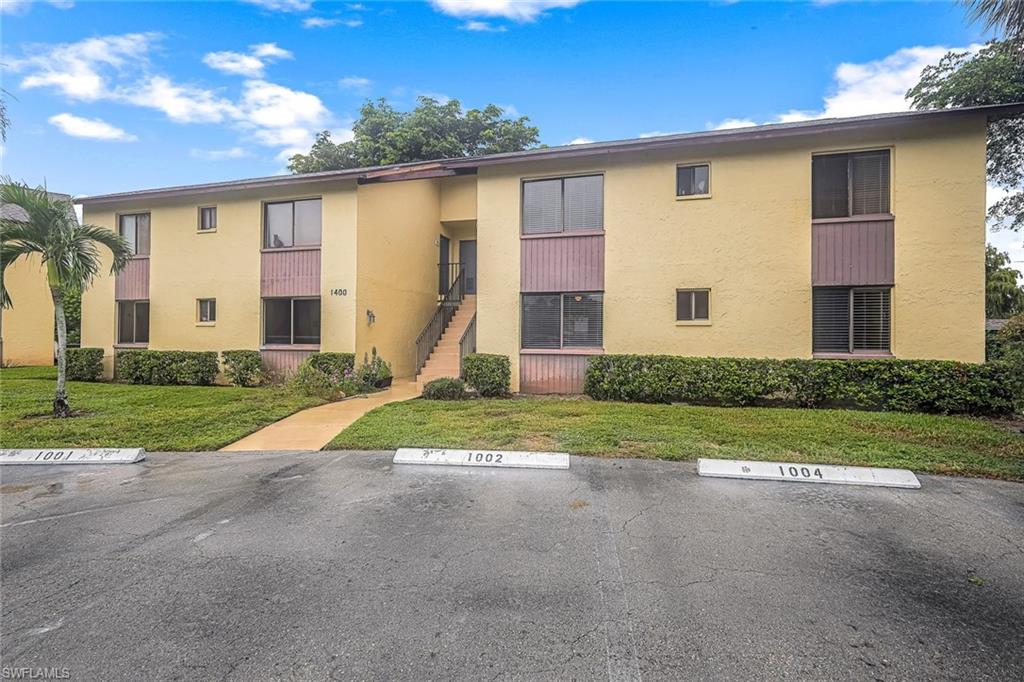 Parking space is directly in front of this first floor unit!