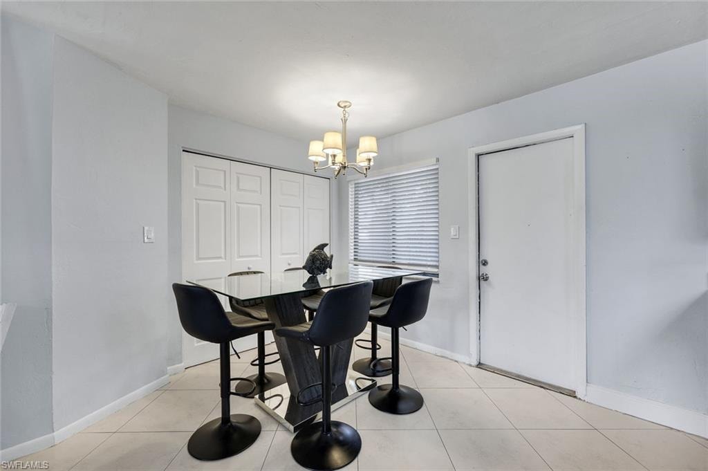 Enjoy breakfast, lunch, or a casual dinner. Washer and dryer are conveniently behind closet doors.