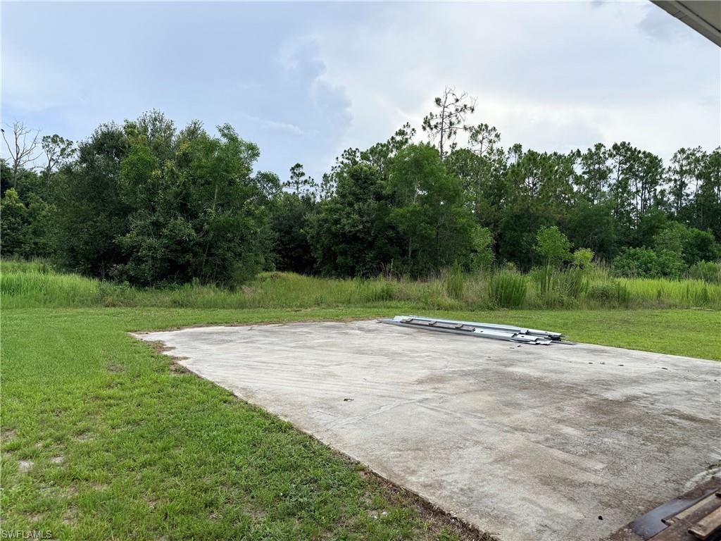 Concrete pad