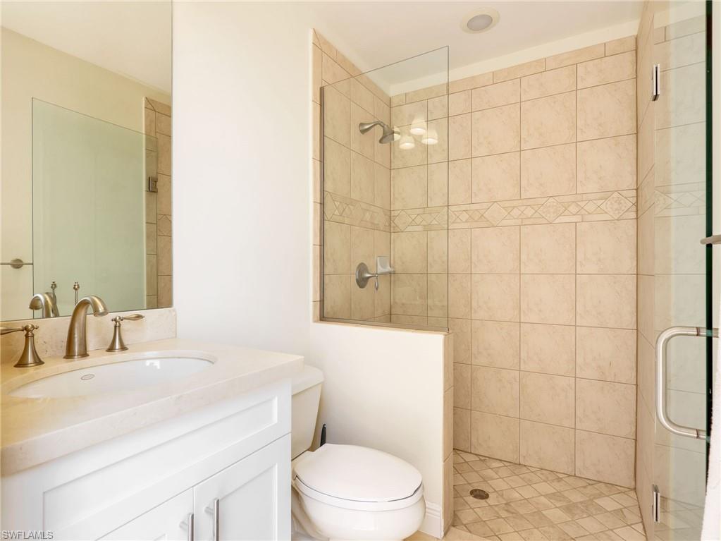 Pool Bathroom servicing the outdoor lanai area