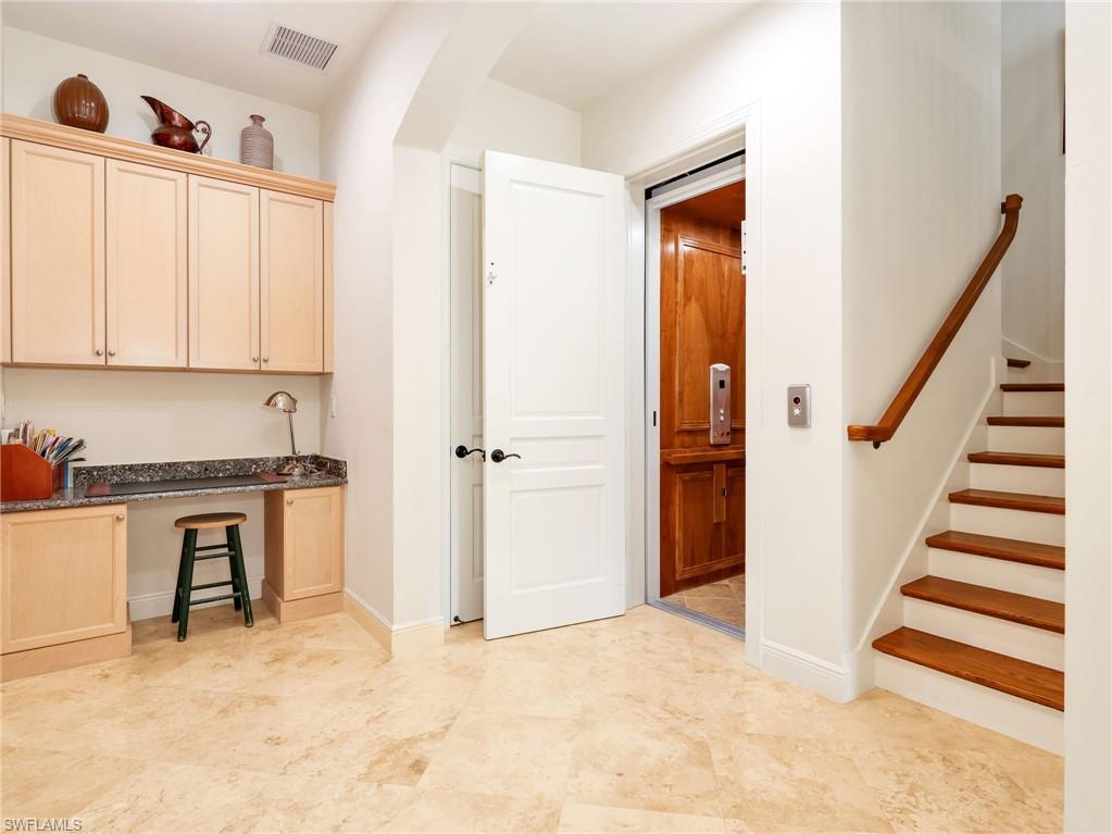 Elevator Entrance on Ground Level