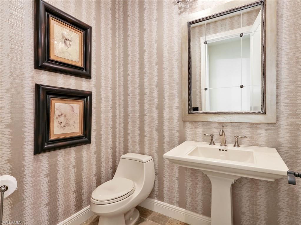 Powder Bathroom in main living area