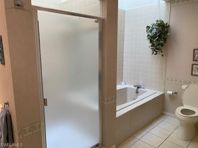 MASTER BATH SHOWER AND TUB