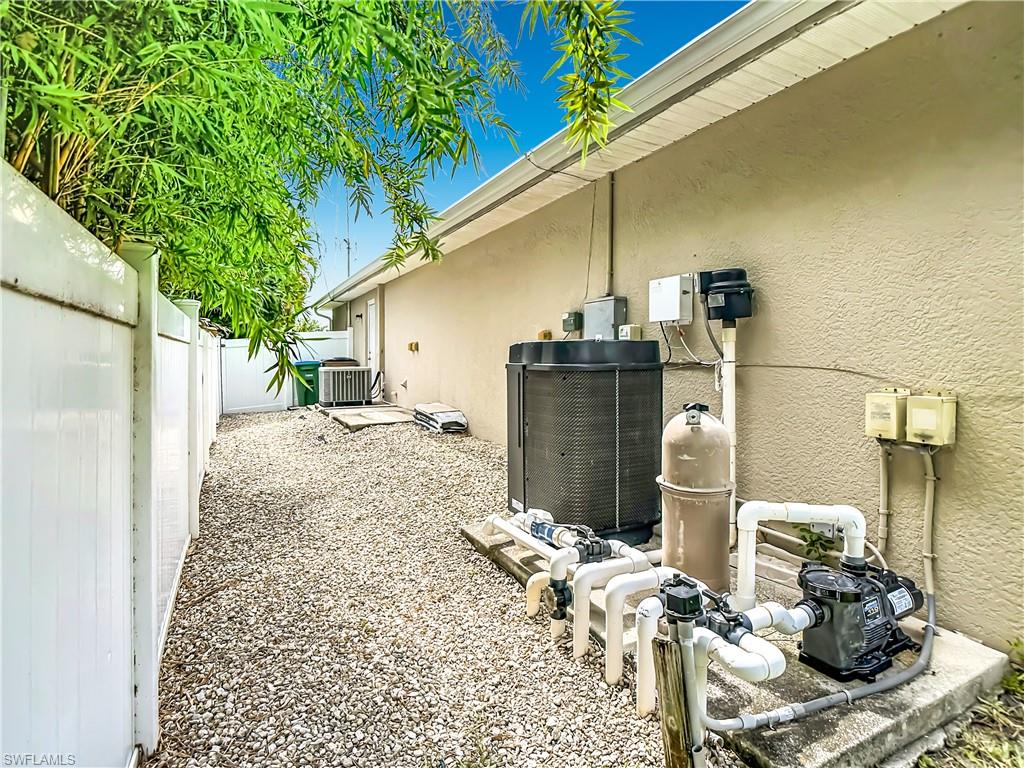 New electric pool heater, pump and salt water system