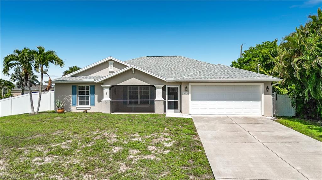 3 BR 2 BA 2 CAR GARAGE NOT IN A FLOOD ZONE WITH ASSESSMENTS IN AND PAID WITH ELECTRIC HEATED POOL AND SPA