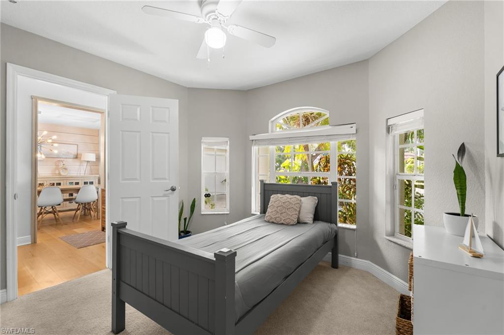 Bay window bedroom