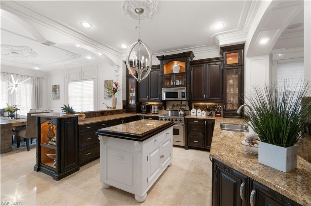 Fabulous state-of-the-art kitchen.