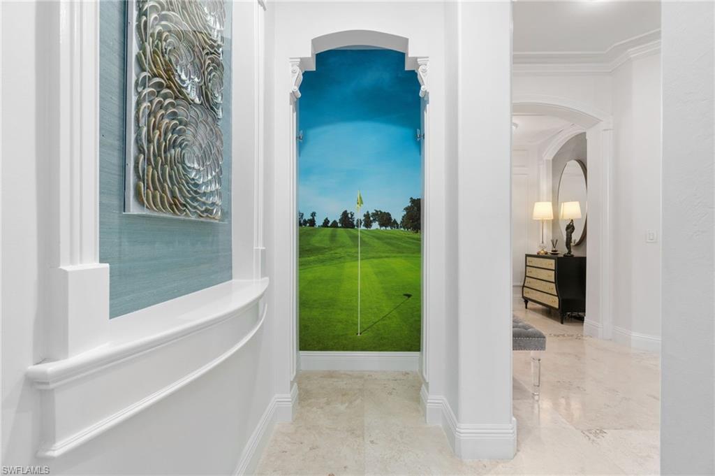 Hallway off the master bedroom.