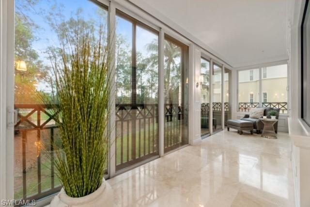 Quiet spot to use as a reading nook off the master bedroom or enjoy your morning coffee.