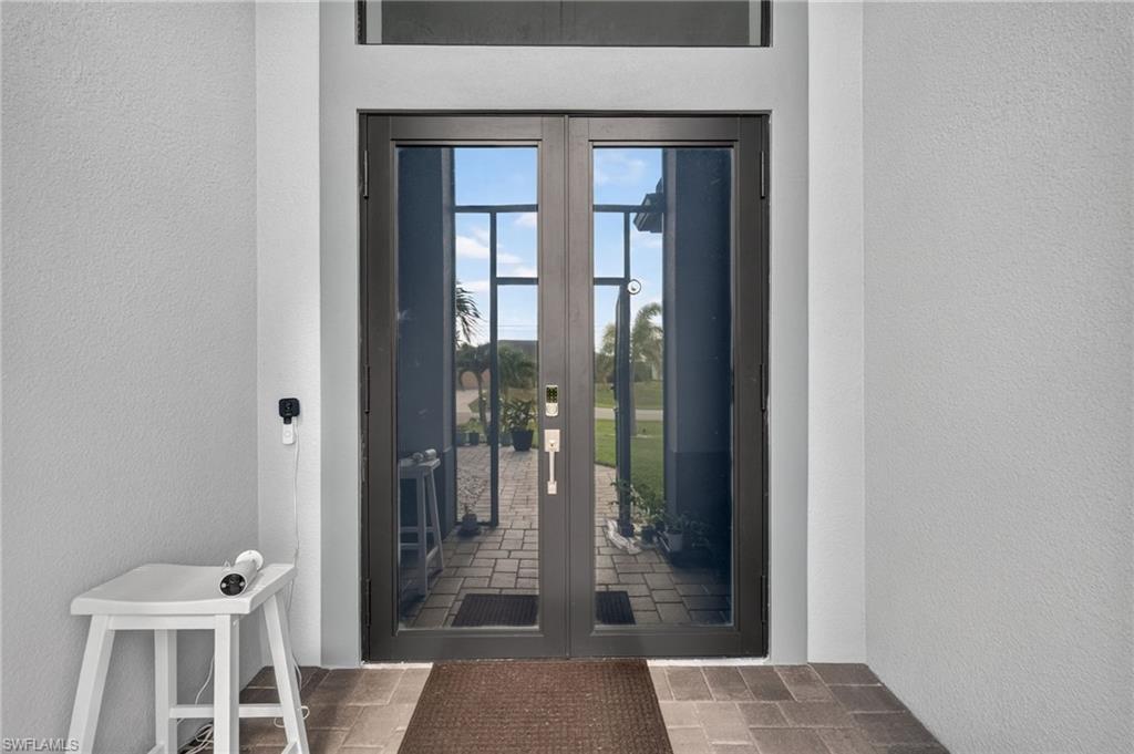 Exterior entry