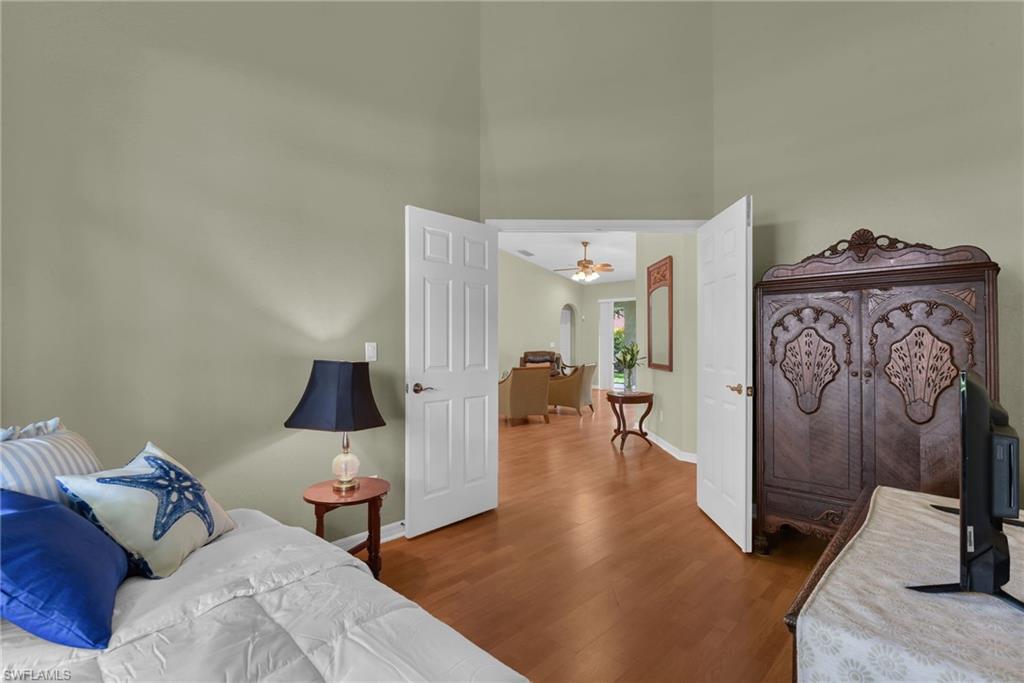 Den w/ French Door Entry