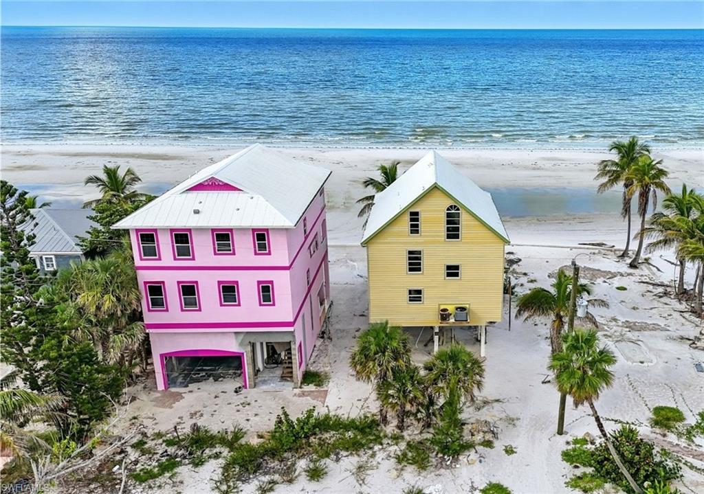 Bird's eye view of unending shoreline - Virtually Enhanced Photo
