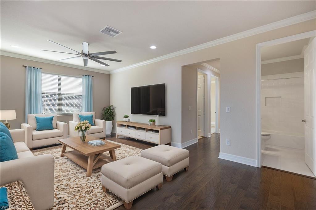 Virtually Staged Loft Upstairs