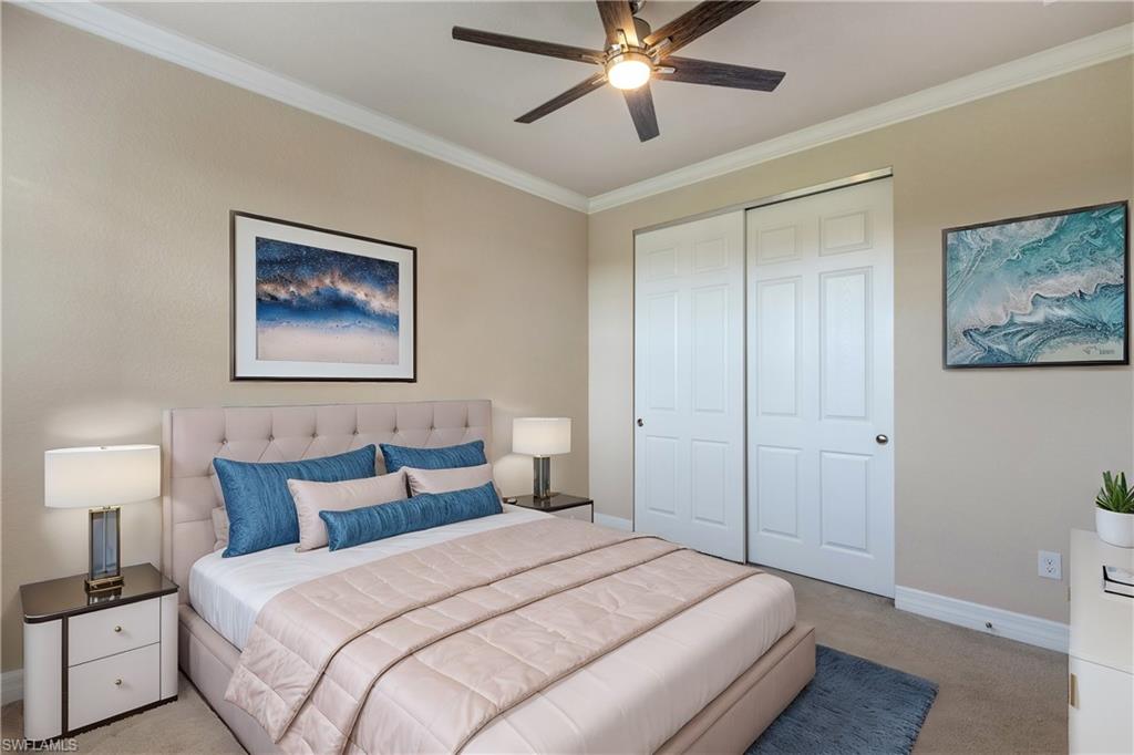 Upstairs Bedroom #3 Virtually Staged