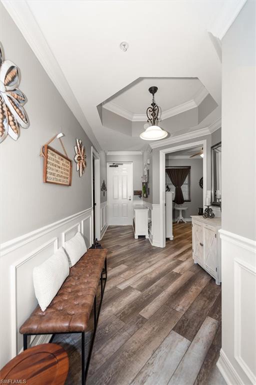foyer leading to guest bedrooms/front door