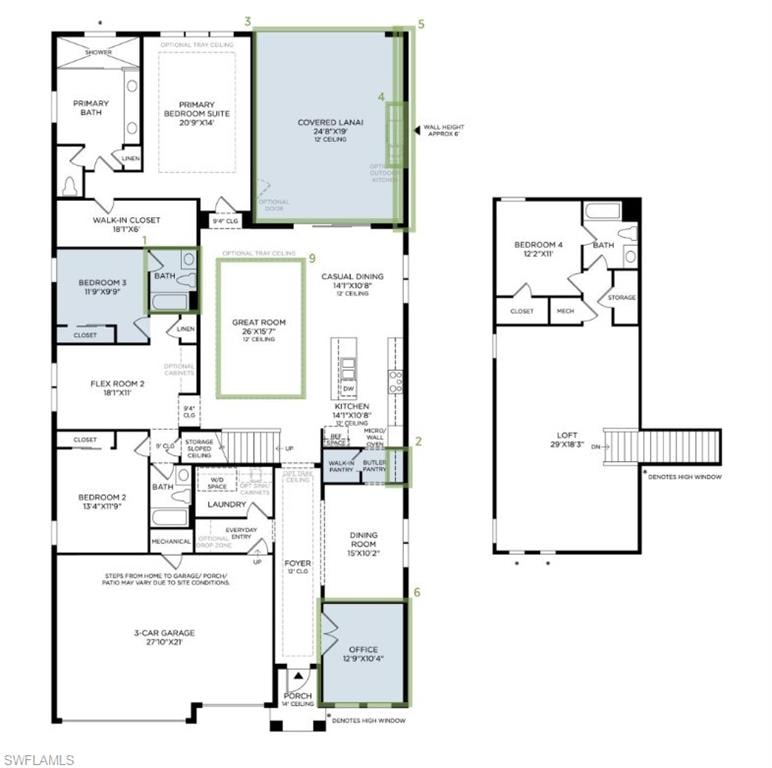Glades Elite Floor Plan | Home Site 347