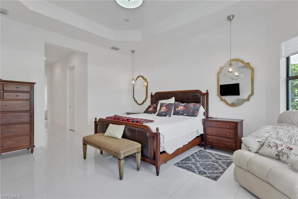 Spacious first floor master ensuite with two large walk in closets and spacious master bath