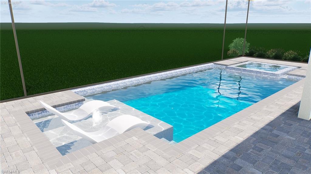 Future pool and spa rendering