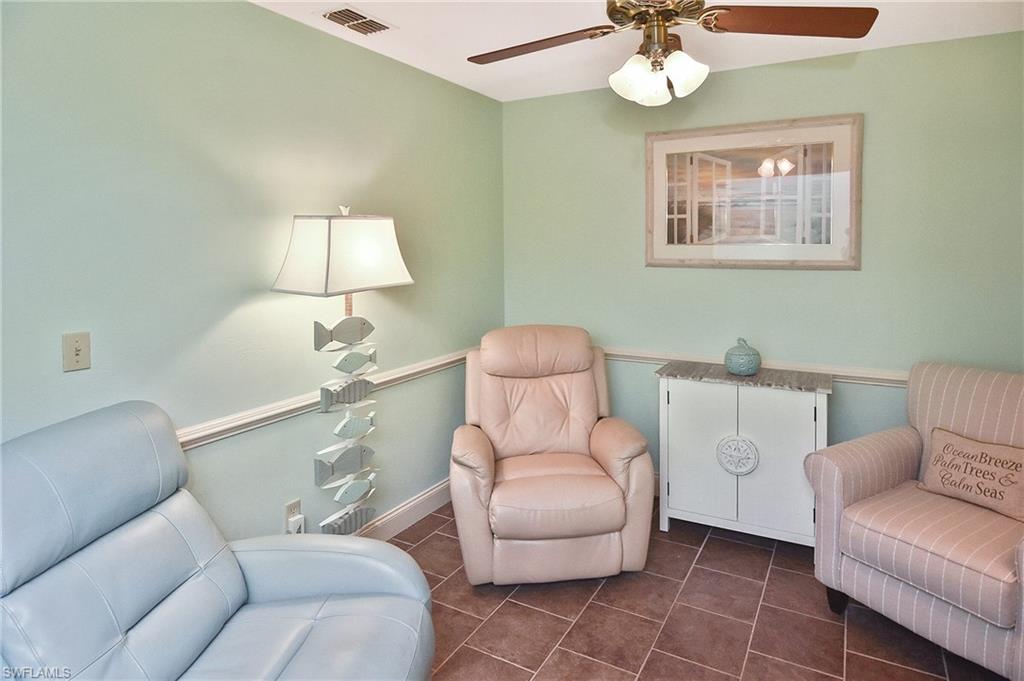 Den- Blue chair has been removed