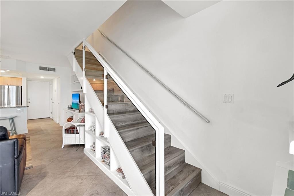 Stairway to Second Floor