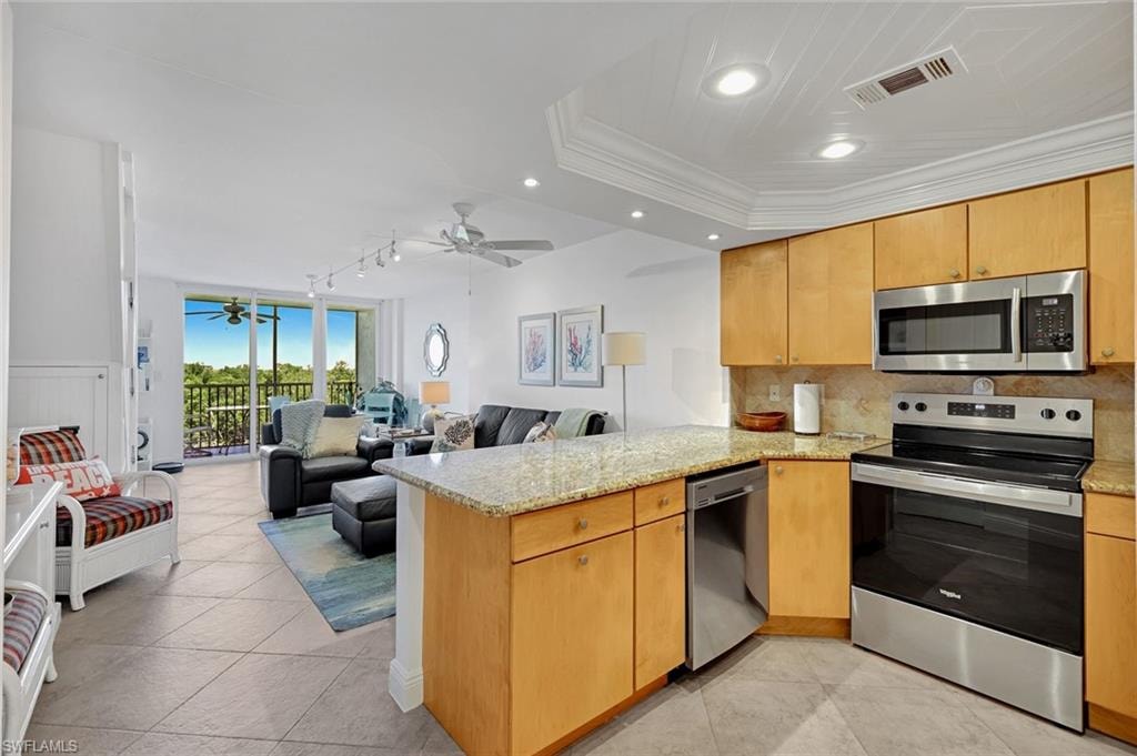 View from Kitchen to Lanai
