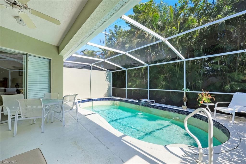 Private Pool overlooking wooded area