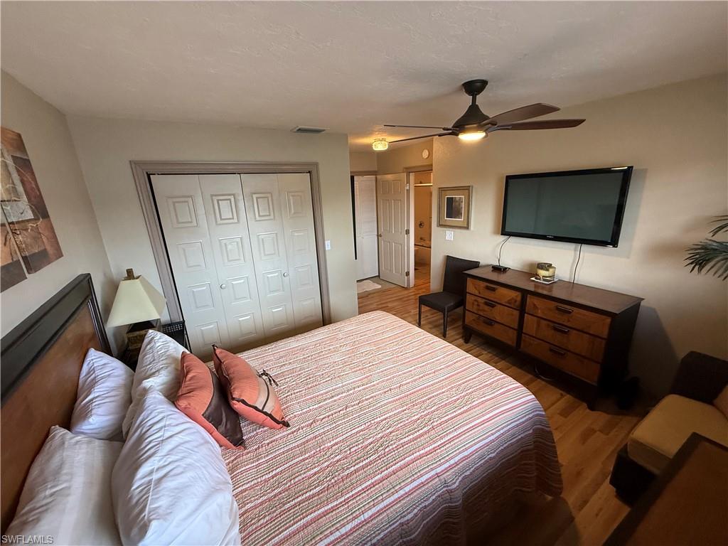 Wood-finish flooring throughout
