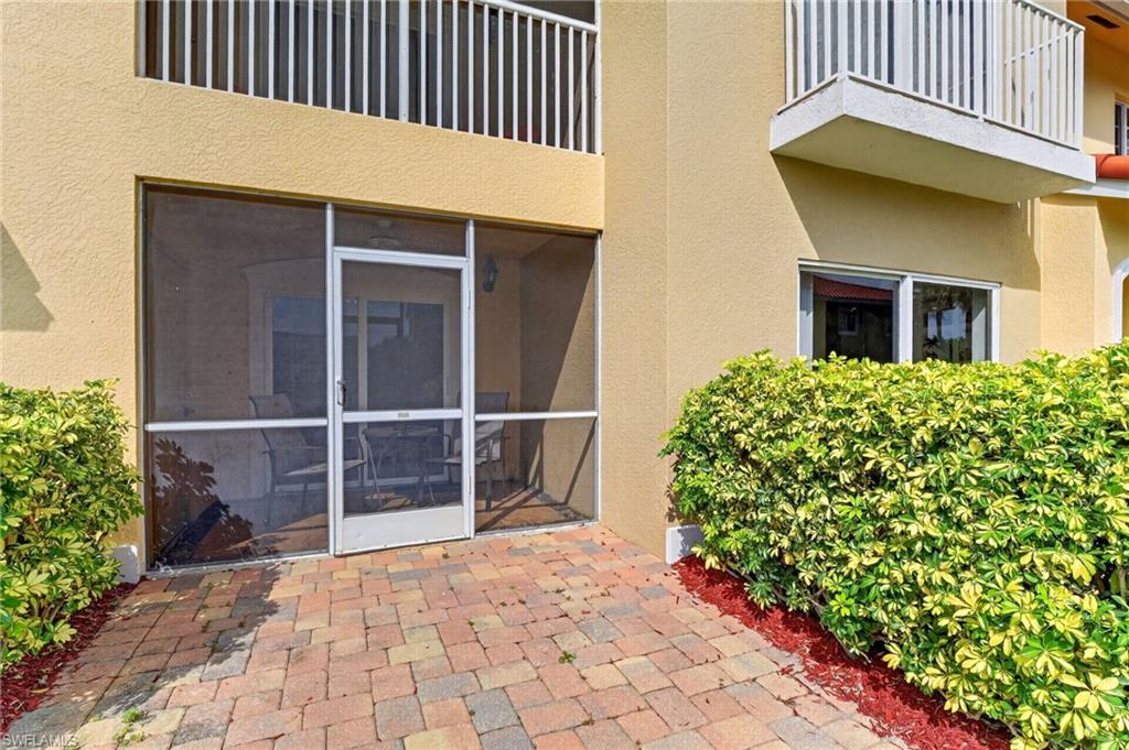 Private lanai and patio off of primary bedroom