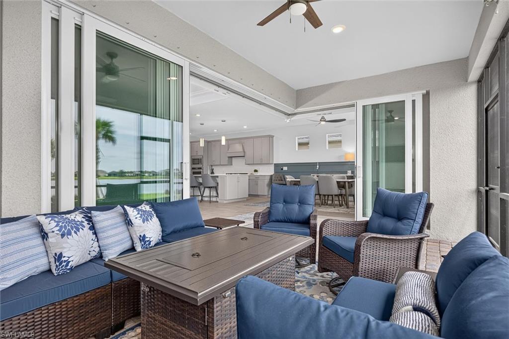 Enjoy Florida living at its finest with corner pocket sliders and a spacious screened outdoor retreat