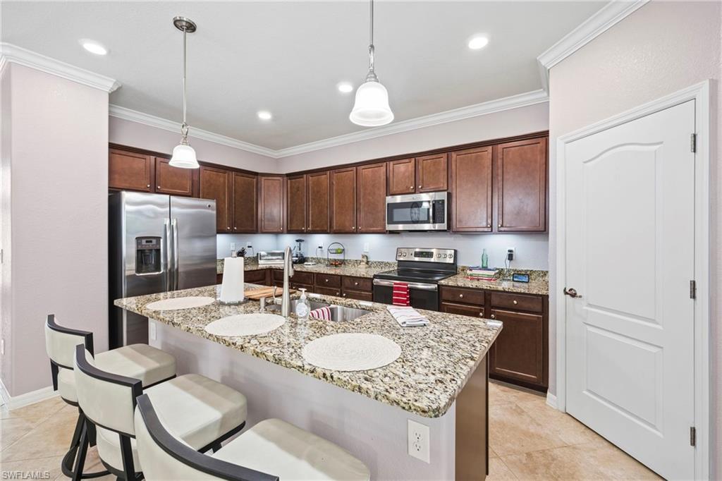 Spacious kitchen with a pantry