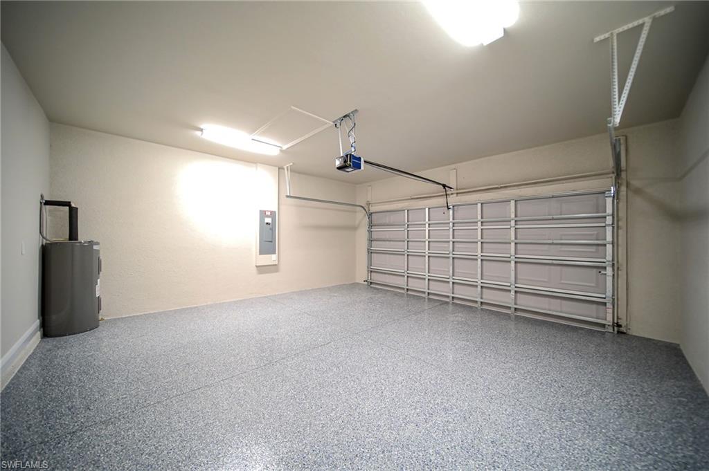 Oversized Two Car Garage With Epoxy Flooring!