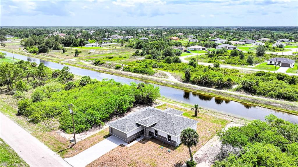 This Lovely New Home Backs Up On A Freshwater Canal!