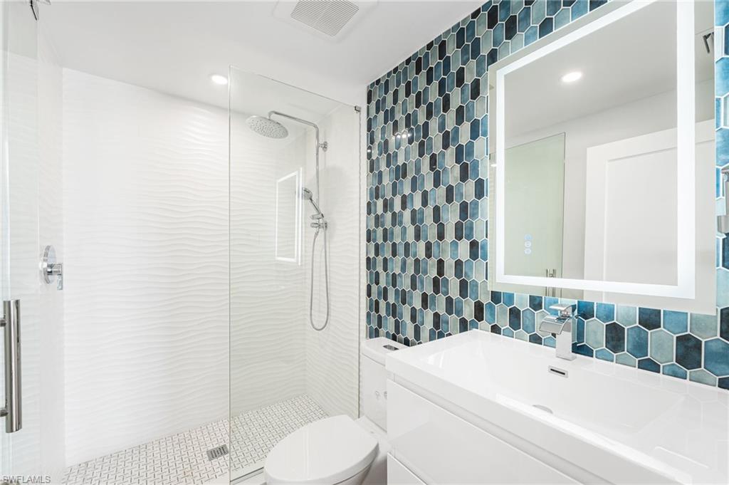 Luxurious guest bathroom remodeled in 2025