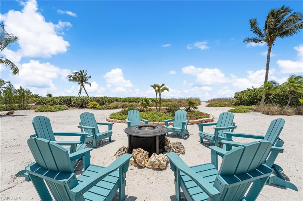 Incredible beachfront setting for sunset views year-round.