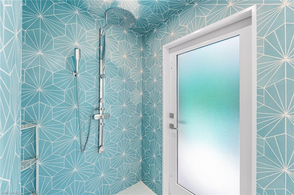 Luxurious primary bathroom.