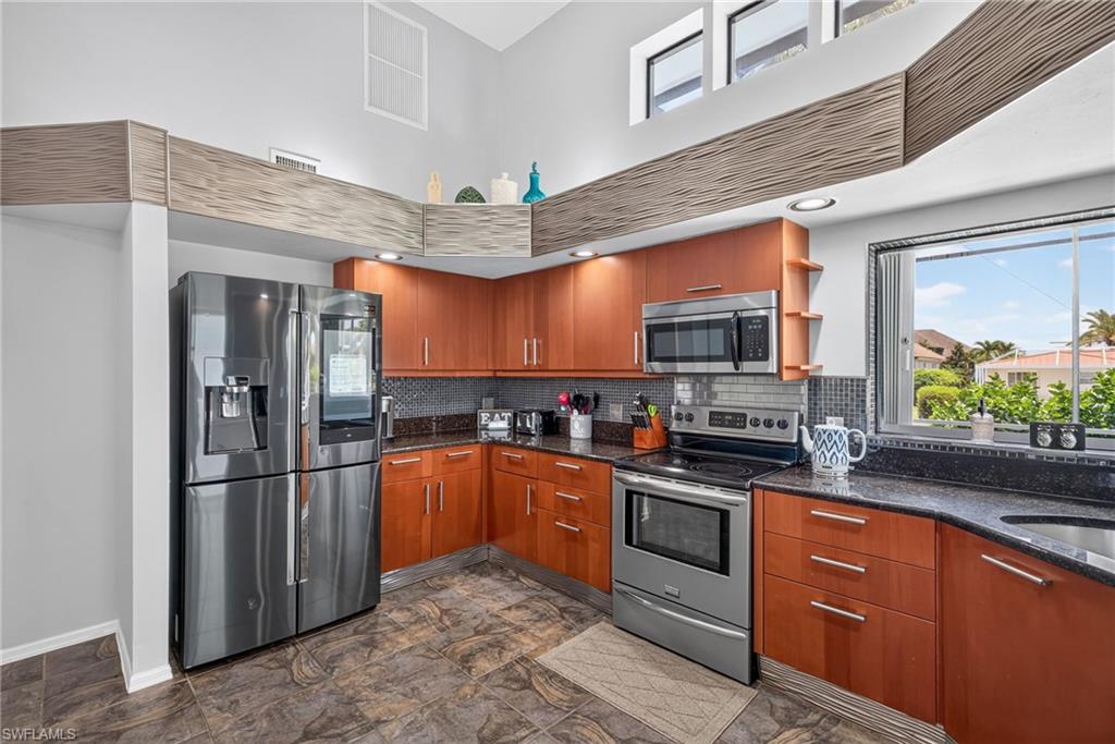 Large open kitchen