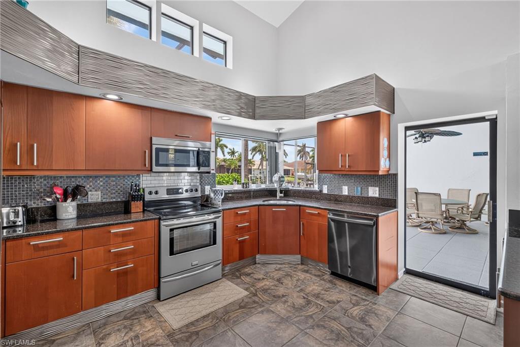 Large open kitchen