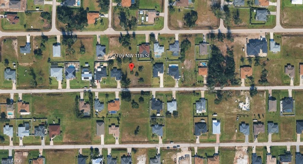 Aerial overview of property's location