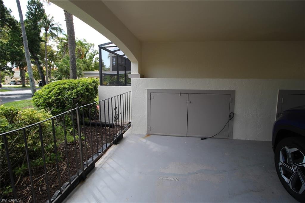Carport with storage