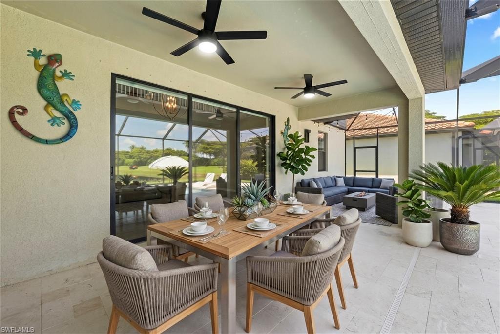 Photo includes virtual staging to showcase the possibility of the home.