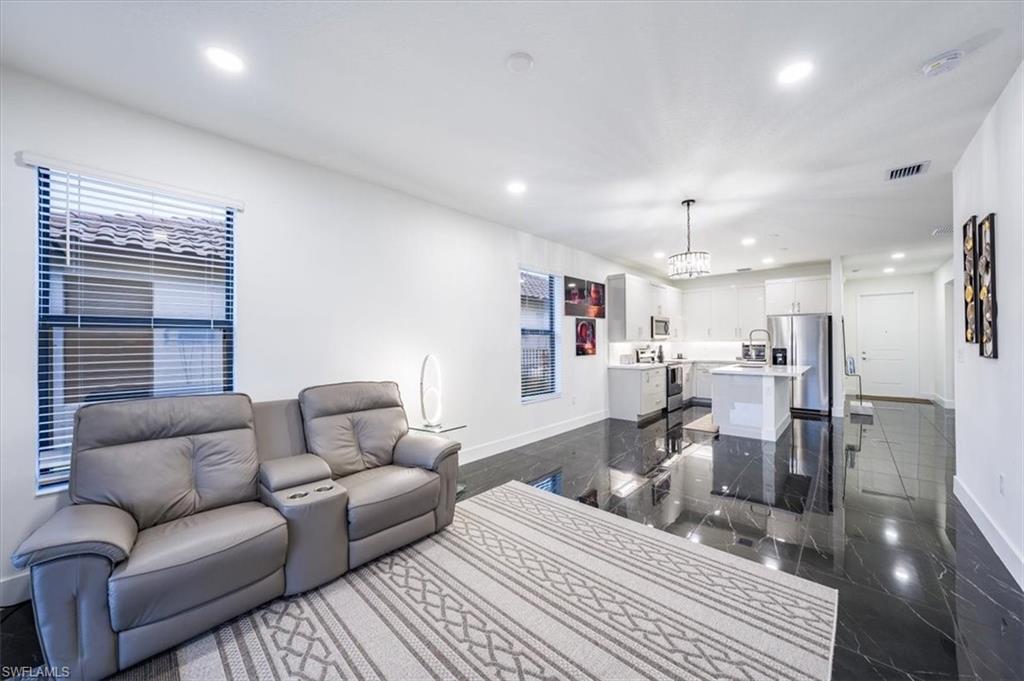 Living Room & Kitchen
