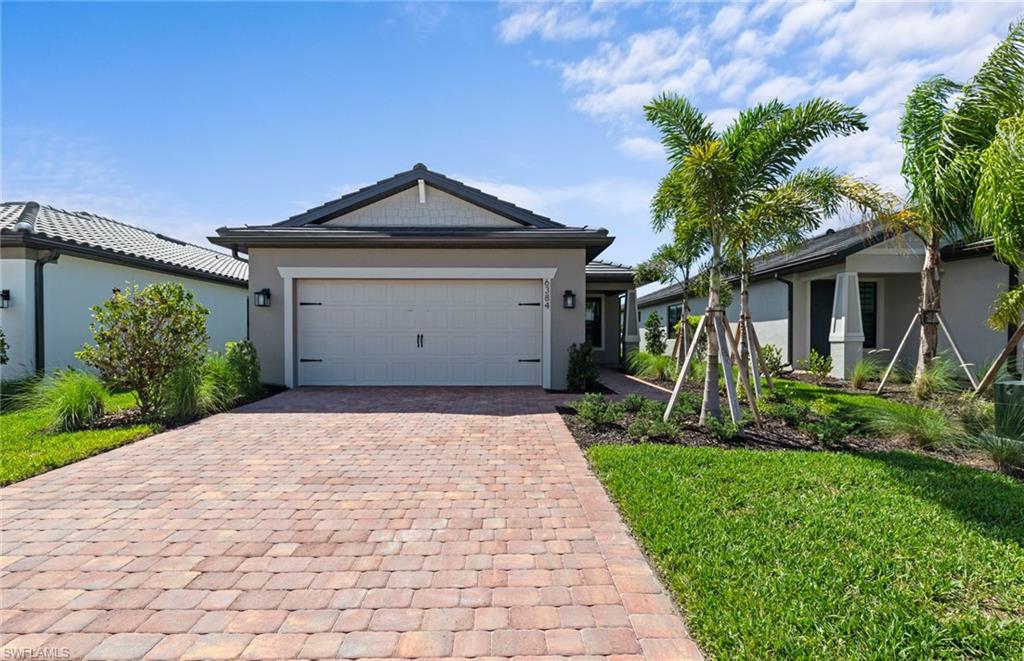 Exterior of actual home.