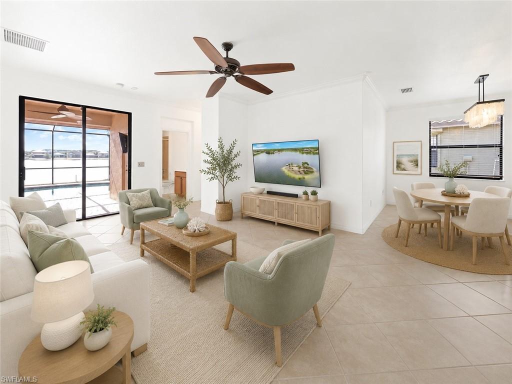 Image virtually staged to reflect full potential of property.